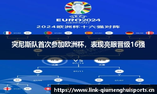 突尼斯队首次参加欧洲杯，表现亮眼晋级16强